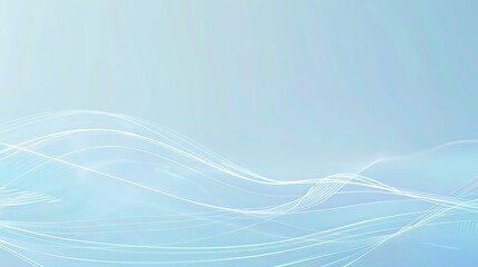 Clean & Calm: Sleek Blue-White Line Minimalist Background – Thin, Crisp Lines in Soft Sky Blue and Pure White, Arranged in Subtle Patterns (Parallel Strokes, Gentle Curves, or Geometric Dots)