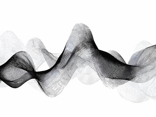 Abstract Vector SVG Design with Solid White Fill for Modern Minimalist Graphics