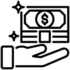 invest icon isolated on white background. vector illustration icon for investment