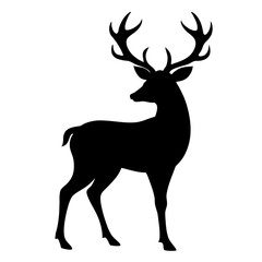 deer silhouette vector