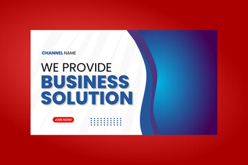 simple thumbnail design 