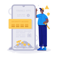 Business & Finance Illustration Pack – Loan, Fintech, Investment, and Modern Financial Concept