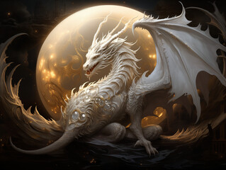 Whispers Beneath the Crescent Moon