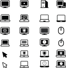 TechGlyph Icons, PixelCore Set, MonoDevice Pack, UILogic Symbols