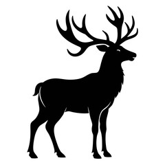 deer silhouette vector