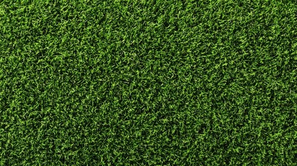 Artificial green grass background with natural lawn texture, realistic turf pattern for modern digital wallpaper, eco friendly decorative backdrop for design and presentation use