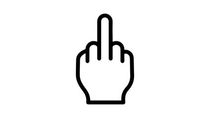 Hand gesture with transparent background