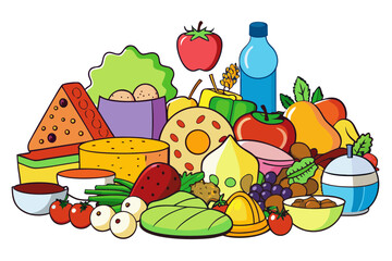 vegetables and fruits