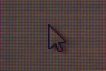 Computer Cursor Icon Displayed on Digital Screen