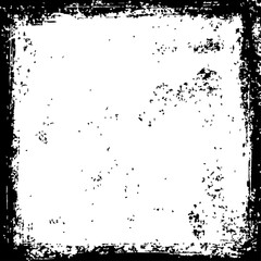 グランジ、テクスチャ、フレーム、正方形サイズ