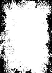 グランジ、テクスチャ、フレーム、縦向き
