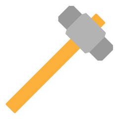 Hammer isolated on white background