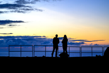 A beautiful view on the PR8 hiking trail on the island of Madeira