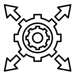 Settings  Icon Element For Design	