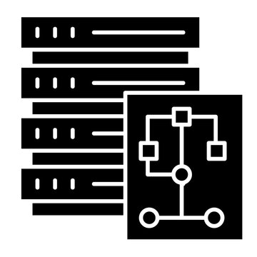 Algorithm  Icon Element For Design	
