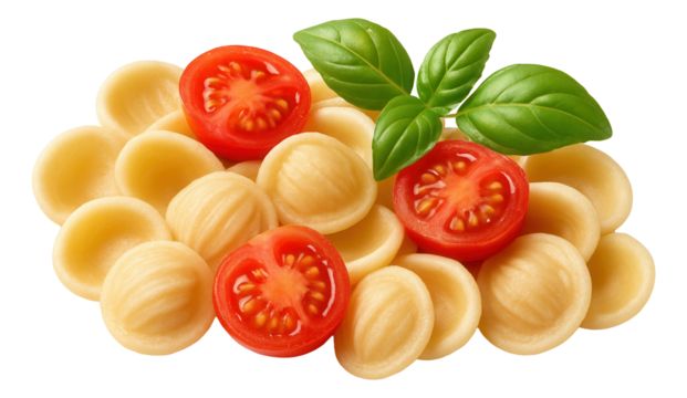 Monkfish tail with lemon segments and broccoli florets in an ovenproof clay pot