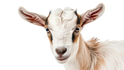 baby goat , isolated on white background, transparent PNG