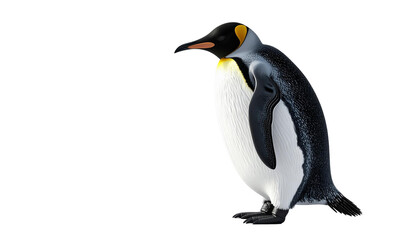 Fototapeta premium penguin , isolated on white background, transparent PNG