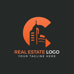 Nine Green Real Estate Logos House Leaf Designs home