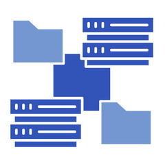 Fototapeta premium Data Transfer Icon Element For Design 