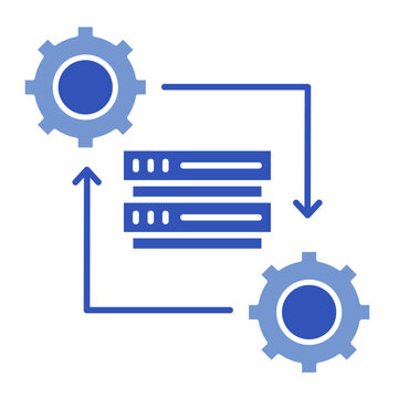 Processing  Icon Element For Design	