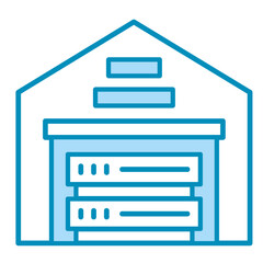 Data Warehouse  Icon Element For Design	
