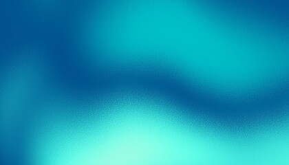 Dark royal green mint sea teal jade emerald turquoise light blue abstract background. Color gradient blur. Rough grunge grain noise. Brushed matte shimmer. Metallic foil design effect