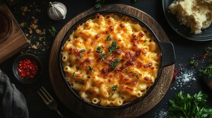Baked Macaroni and Cheese with Fresh Thyme