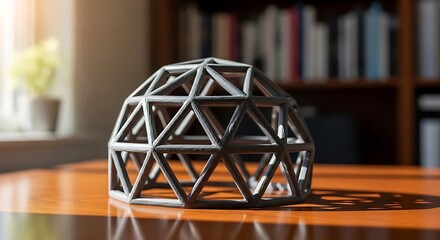Geometric dome structure model art design home decor interior design
