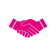 Obraz premium handshake icon
