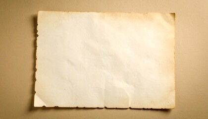 Aged paper, blank document