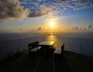 A beautiful view on the western edge of Madeira Island