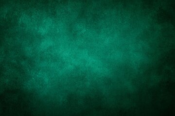Emerald Green Grunge Texture Background.