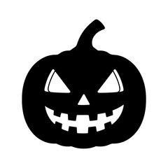Jack o lantern with transparent background
