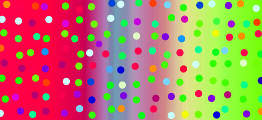 pattern of confetti. colorful dots background