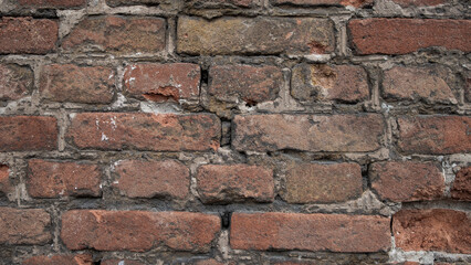 pattern old brick wall close up