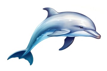 Obraz premium Dolphin animal mammal fish.