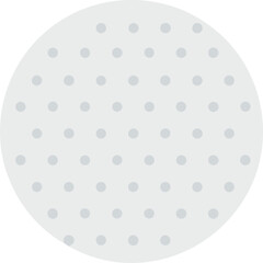 Minimalist Dotted Grey Circle Pattern Background with Regular Arrangement