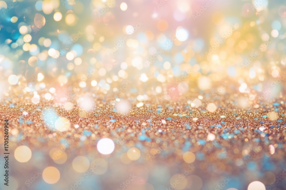 Canvas Prints glitter pattern bokeh effect background backgrounds light gold.