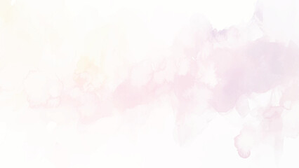 Pastel pink abstract painted watercolor aquarelle paper template design texture background. Pink watercolor backgro