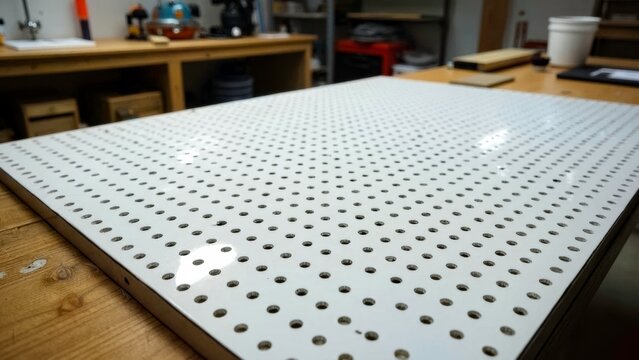Display of perforation tool board