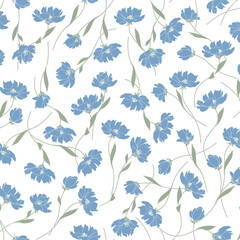 Beautiful floral pattern perfect for textile design,