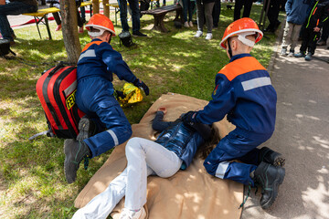 Jugendfeuerwehr in Aktion