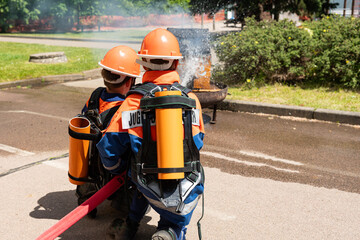 Jugendfeuerwehr in Aktion