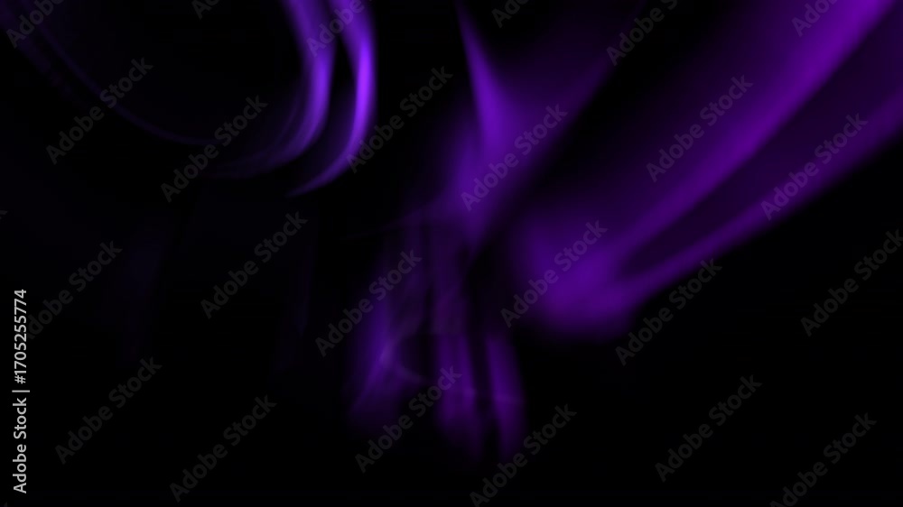 Canvas Prints aurora celestial showcase purple loop animation