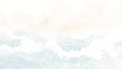 Blue azure abstract watercolor background for textures backgrounds and web banners design