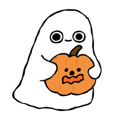 cute doodle halloween