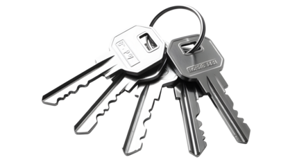 Secure your future with these shiny new keys, a symbol of opportunity and modern security