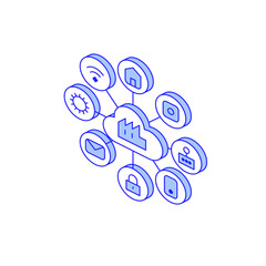 Smart factory isometry