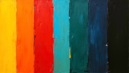 Abstract artistic patterns with colorful vertical stripes